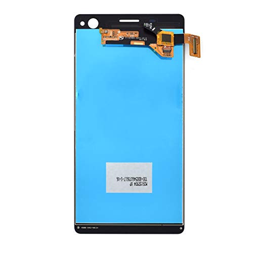 Image of LCD Screen Display with Digitizer Touch Panel Without Bezel Frame Compatible with Sony Xperia C4 E5303 E5306 E5353(Black)