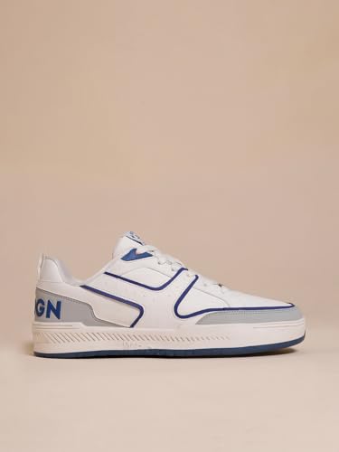 Image of WROGN Men's Lace-up TPR Sole Sneakers