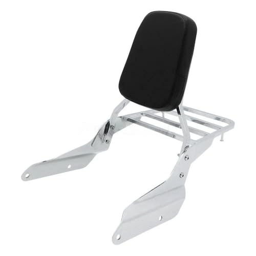 Porte-bagages arrière de moto chromé pour voyager en duo sur Magna VF750 et VF250