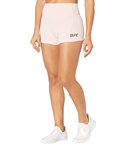 Short d'entraînement UFC rose blushing de taille XL avec coupe ergonomique de 7,6 cm