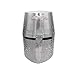 Medieval Warrior Templar Crusader Knights Helmet Wearable for Adult Medieval Costumes (Silver)
