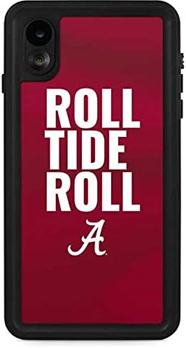 Skinit Waterproof Phone Case Compatible with iPhone XR - Officially Licensed College Alabama Roll Tide Roll Design