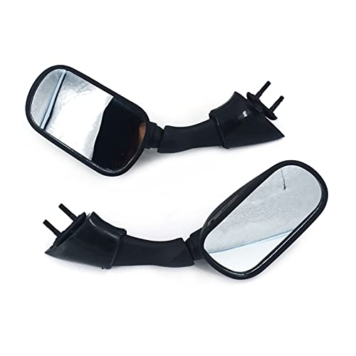 ASDFGHJK KANGYEBAIHUODIAN Motorrad Rückspiegel Rückansicht Rückansicht Seitentasche Fit für Yamaha FJR1300 FJR 1300 2003 2004 2005 Straßenfahrrad (Color : Black)