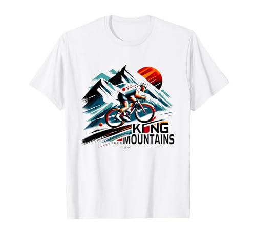 CYCLING KING OF THE MOUNTAINS ROAD BIKE CLIMBER T-Shirt