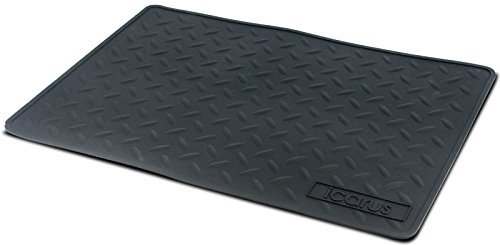 Icarus Silicone Heat Resistant Mat, Heat Proof Hot Tool Appliance Station Mat, 16"