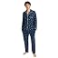 Woodland Pine Navy/Ivory