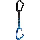 Black Diamond Equipment Hotforge Hybrid Quickdraw for Rock Climbing, Blue, 12 cm