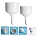 Gatuida 2pcs Laboratory Funnel Wide Mouth Filters for Transferring Liquids Scientific Research and Industrial Applications