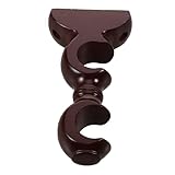 Conçu pour une fixation murale : le support de tringle offre un maintien stable et sécurisé, ainsi de vos rideaux. supports de rideaux en bois