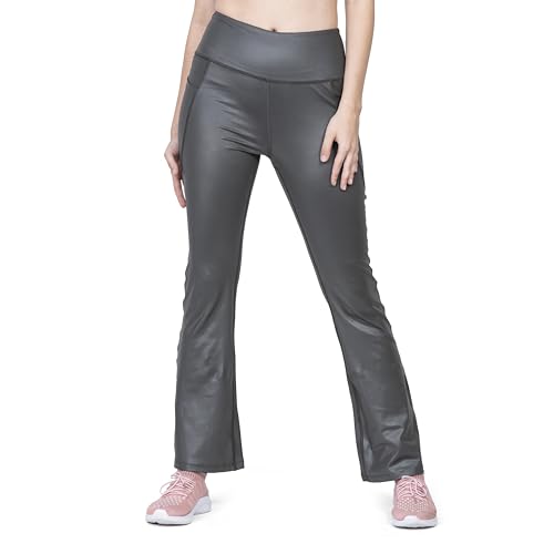 Image of 3rd Planet Women's High Waist Activewear Leggings | 4-Way Stretch, Sweat-Wicking, Non-See-Through Gym & Yoga Tights with Side Pockets | Comfortable Slim Fit Pants for Workout, Running & Fitness