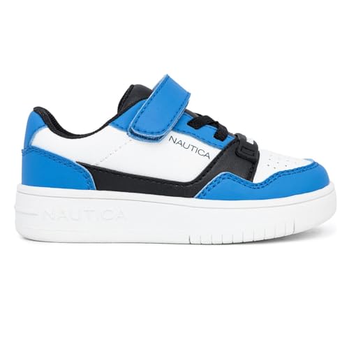 Image of Nautica Kids Adjustable Strap Shoes | Comfortable Casual Sneakers for Boys and Girls, Toddlers & Little Kids