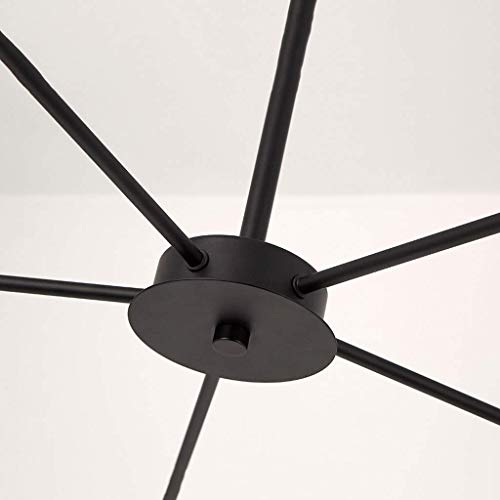 HUAQIMEI Modern Pendant Light 10-Heads Ceiling Lamp Sputnik Chandelier Mid Century Semi Flush Mount Ceiling Light for Living Room Bedroom Foyer Dining Room steampunk buy now online