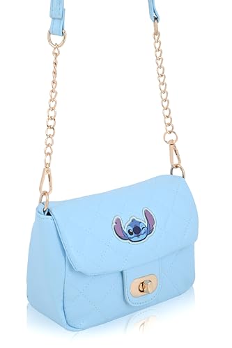 Image of Disney Stitch, Hello Kitty or Bluey Mini Purse Crossbody Handbag for Women | Leather Women's Shoulder Handbag with Logo