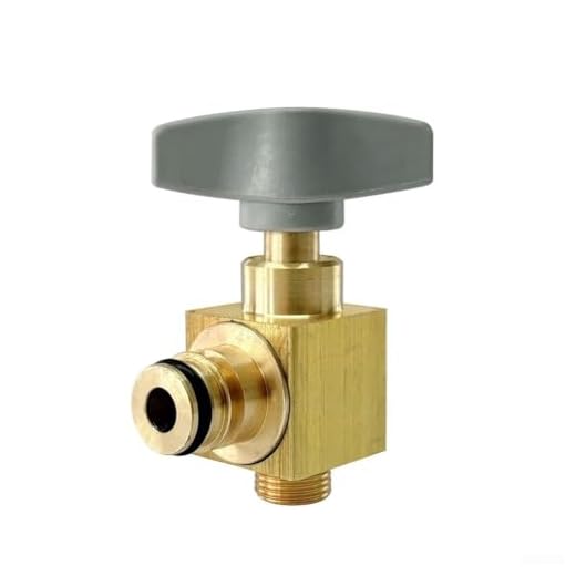 Zeroupshop Válvula de suministro de caldera de gas, válvula de alivio de presión, mango de interruptor de control de agua, para sistemas de calefacción montados en la pared (#1)