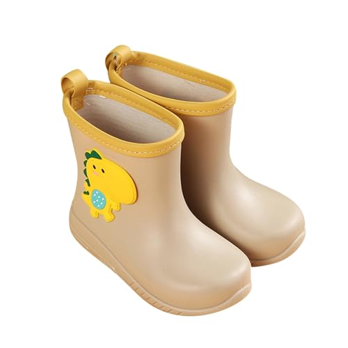 Chaussures de pluie pour enfants antidérapantes avec cordon étanche