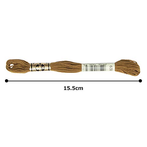 Image of DMC 6-Strand Embroidery Cotton Floss, Very Dark Golden Olive
