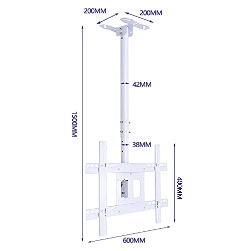 Support mural pour TV pivotant avec angle de vision ajustable - 2