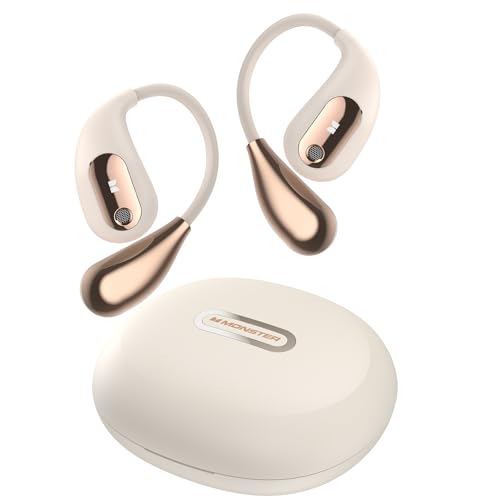 Monster Open Ear AC210 Headphones, True Wireless Bluetooth Earphones with Microphone, Wire - image 1