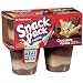 Hunt's, Snack Packs, Pudding and Tapioca Choices, 4 Cups, 13oz Package (Pack of 4) (Choose By Flavor) (Chocolate Vanilla)