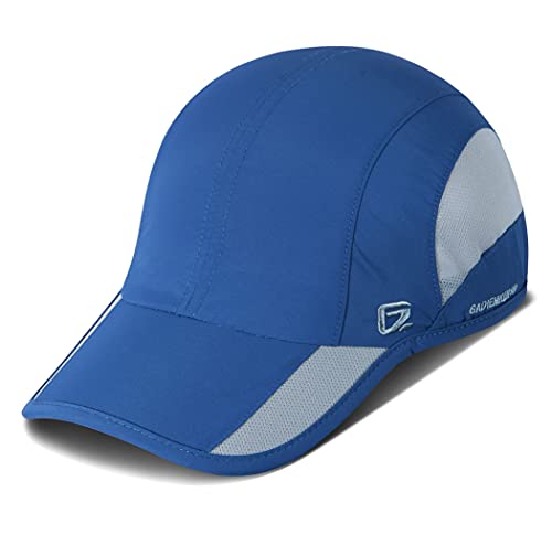 GADIEMKENSD Quick Dry Sports Hat UPF50+ Soft Outdoor Run Cap (56-60cm)