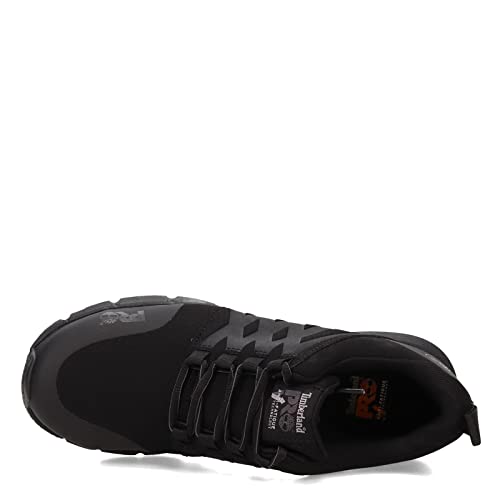 Image of Timberland PRO Radius Composite Safety Toe Shoes for Men - PRO Flex Technology - HoverSpring Foam Black Raptek 8.5 D - Medium