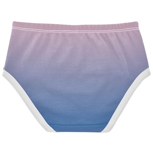Joisal Bright Toddler Girls Underwear 2t Cotton Little Girl Panties Blush Pink Blue Gradient Briefs Undies Kids2