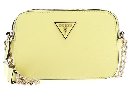 GUESS Noelle Crossbody Camera Yellow pour libérer vos mains avec style