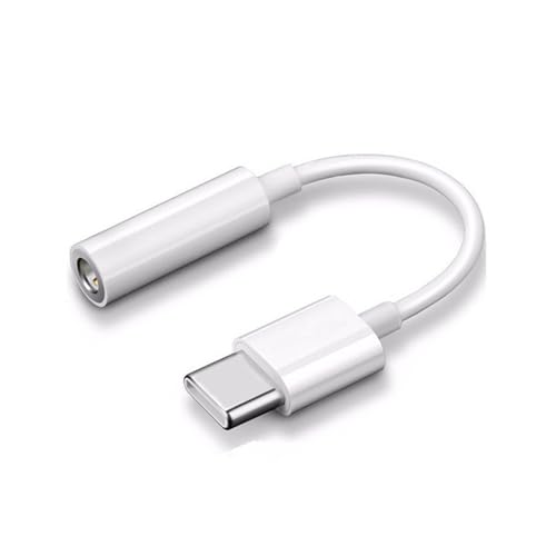 dieendao Type C to 3.5mm Aux Audio Jack Adapter DAC Cable Compatible with T-Mobile CAT S22 Flip Phone