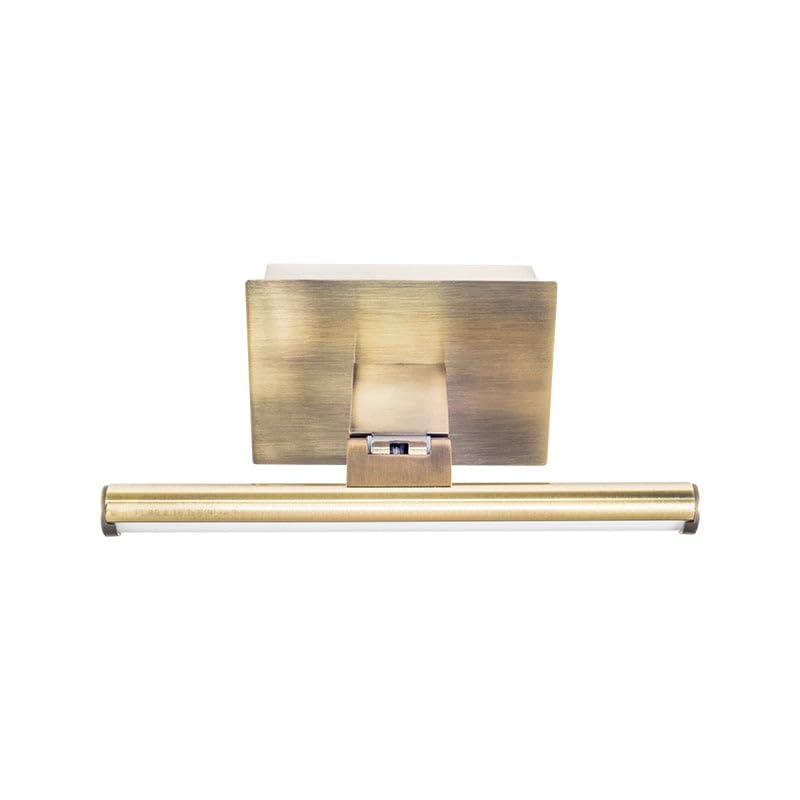 ED:T/ed:t Edit Slimline 197 USB Rechargeable LED Picture Light with Remote Control Antique Brass