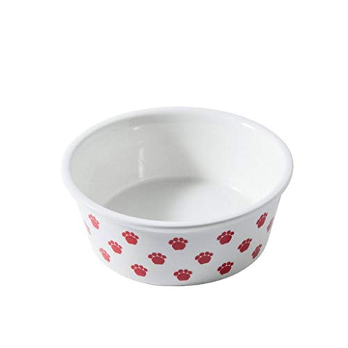 陶器 猫食器 犬 食器, フード そして 水 ペット 給餌器 猫 犬 ペット用品 用 大型 中型 小型 猫 犬 (L,D)