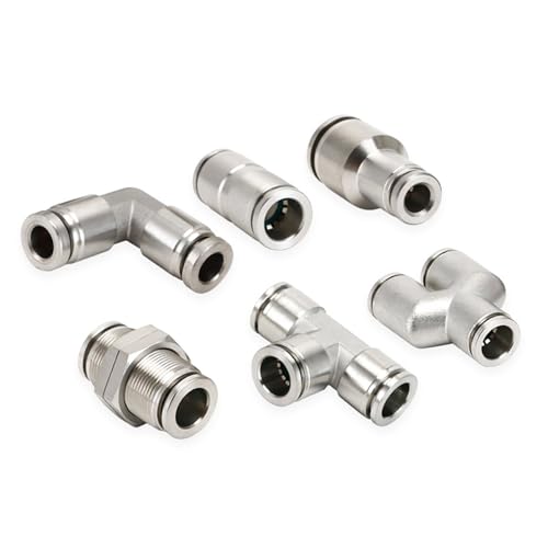 Connecteur haute pression PU PV PE PM PY raccord pneumatique 6mm