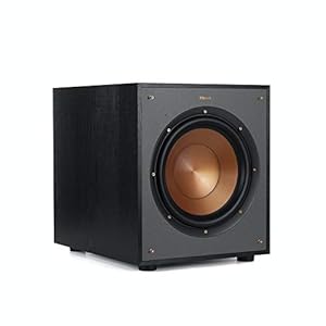 Klipsch R-100SW 10″ Subwoofer, Incredibly Deep Bass and an All-digital Amplifier,14 5″ x 12 5″ x 16 4″