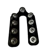 Professional Bowling Ball Spinner & Rev Rate Trainer | Hook Release Practice, Grip Training & Ball Maintenance Tool (Rectangular)