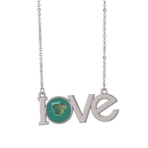 Collier pendentif Graffiti Street en jean, finis les bijoux ternes taille M