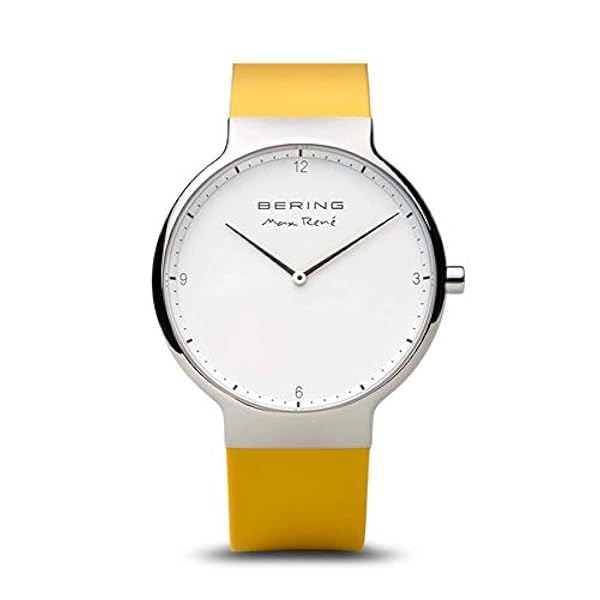 BERING herrarmbandsur analog kvarts silikon 15540–600