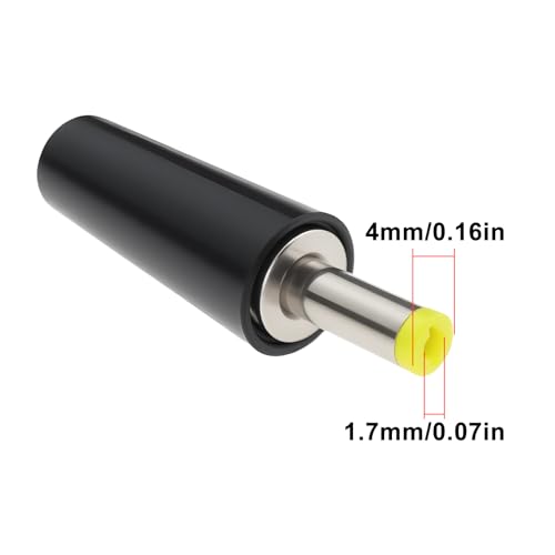 10pcs Conector macho de potencia DC 4.0x1.7mm para cable miniatura 4