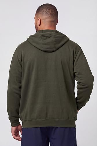 Image of KingSize Men's Big & Tall Fleece Zip-front Hoodie Jacket