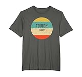 Toulon France T-shirt pour hommes, femmes et enfants vivant à Toulon France. Souvenirs Toulon, vêtements, robes et vêtements.