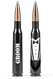 Groom Gifts for Wedding - Engraved ‘GROOM' 50 Cal Bottle Opener I Wedding Gift for Groom I Groom...