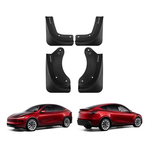 Guardabarros para Tesla Model Y Juniper 2025: protección total sin perforar 3