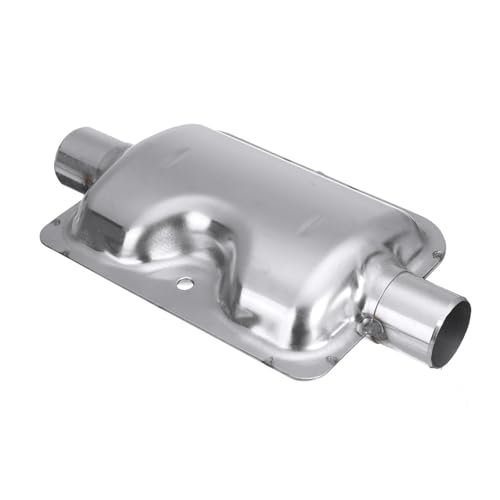 Tubo de escape de acero inoxidable de alta resistencia con mofle para calentador diésel 4