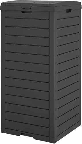 Caneca de Basura Rectangular 31 Galones Negra