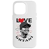 ラブ 大谷翔平 バレンタイン ロサンゼルス 野球 MLBPA スマホケース iPhone 14 Pro Max 用