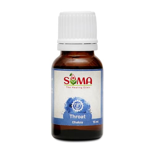 Image of Essential Oil | Aroms Oil | 15 ML | Oil for 7 Chakra | Throat Chakra Oil | Best for Aromatherapy | Helps in concentration & meditation | Pack of 1 |