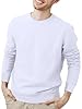 Looks Divine Gift Men’s Sweatshirt Fleece Jumper Crew Neck Long Sleeve Plain Sweater for Men UK (UK, Alpha, XL, Regular, Regular, White) #3
