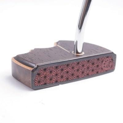 (ウッドパター)ギター工房が作る音にこだわったパター マレット型 麒麟