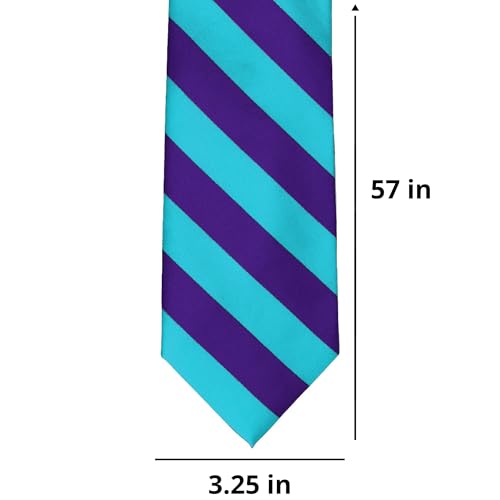 Image of tiemart Men's Striped Tie Standard Length