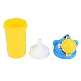 Jelquix Vasino per Orinatoio per Bambini Riutilizzabile Portatile a Prova di Perdite per Auto da Viaggio per Bambini in Campeggio Giallo 7,28 * 3,35 * 3,35 Pollici (Stile principe)