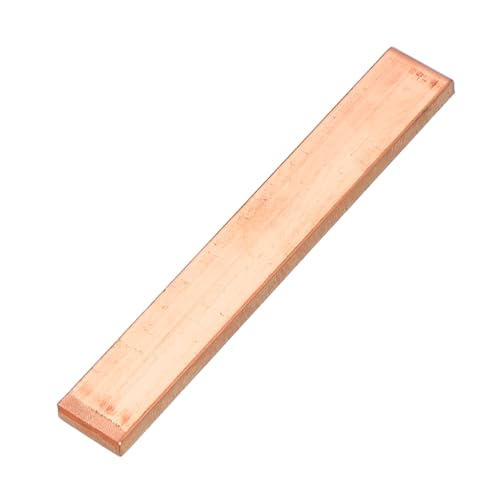 Barre en cuivre naturel 5x15x100mm pour modélisme et électricité