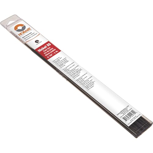 Image of Hobart Stick Welding Electrodes - Nickel 55 ENFioCL Cast Iron, 3/32in. Dia. x 14in.L, 10-Ct. Package, Model Number H500631-RDP